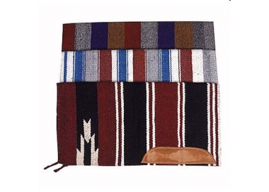 Navajo-Westernteppich Westride Leder