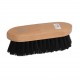 Bouchon brosse dure dos bois vernis 18 cm Noir