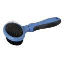 Brosse double flexible pour chien