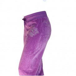 Pantalon en velour pour femme par Hv Polo Violet