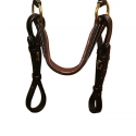 Bridon + collier de chasse surpiqué Dhm-Equitation