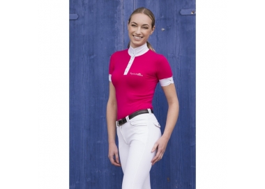 Polo-Shirt EQUI-THÈME "Popper", kurze Ärmel