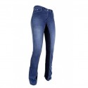 Pantalon Jodhpur femme fond similicuir alos Denim HKM