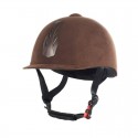 Casque d'équitation Triton Horze marron taille 54/56