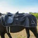 Couvre-reins imperméable avec découpe de selle EE Noir