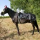 Couvre-reins imperméable avec découpe de selle EE Noir