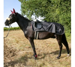 Couvre-reins imperméable avec découpe de selle EE