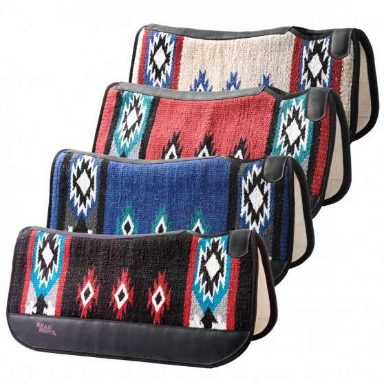 Tapis de selle Navajo en feutre galbé Brad Ren's