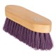 Bouchon brosse dure dos bois vernis 18 cm Lilas