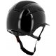 Casque Equithème Agris noir brillant céleste