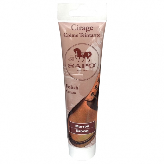 Cirage crème teintante Marron