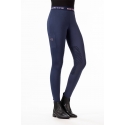 Leggings d'équitation femme riding expert basanes silicone HKM