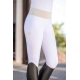 Leggings taille haute blanc fond 1/1 en silicone