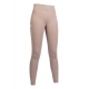 Leggings taille haute taupe foncé fond 1/1 en silicone