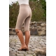 Leggings taille haute taupe foncé fond 1/1 en silicone