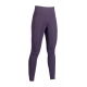 Leggings taille haute lilas foncé fond 1/1 en silicone