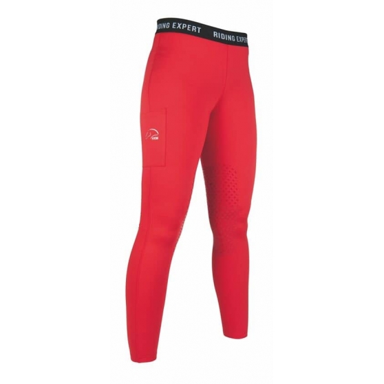 Leggings d'équitation riding expert basanes silicone HKM