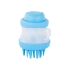 Brosse en silicone pour laver les chiens