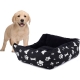 Panier pour chien Bones avec coussin amovible