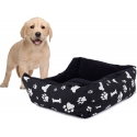 Panier pour chien Bones avec coussin amovible