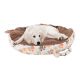 Lit parc en peluche pour chien et chat