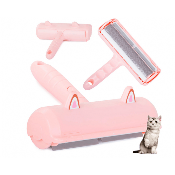 Brosse rouleau pour nettoyer les poils de chien, chat