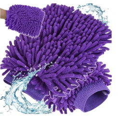 Gant chenille microfibre adultes